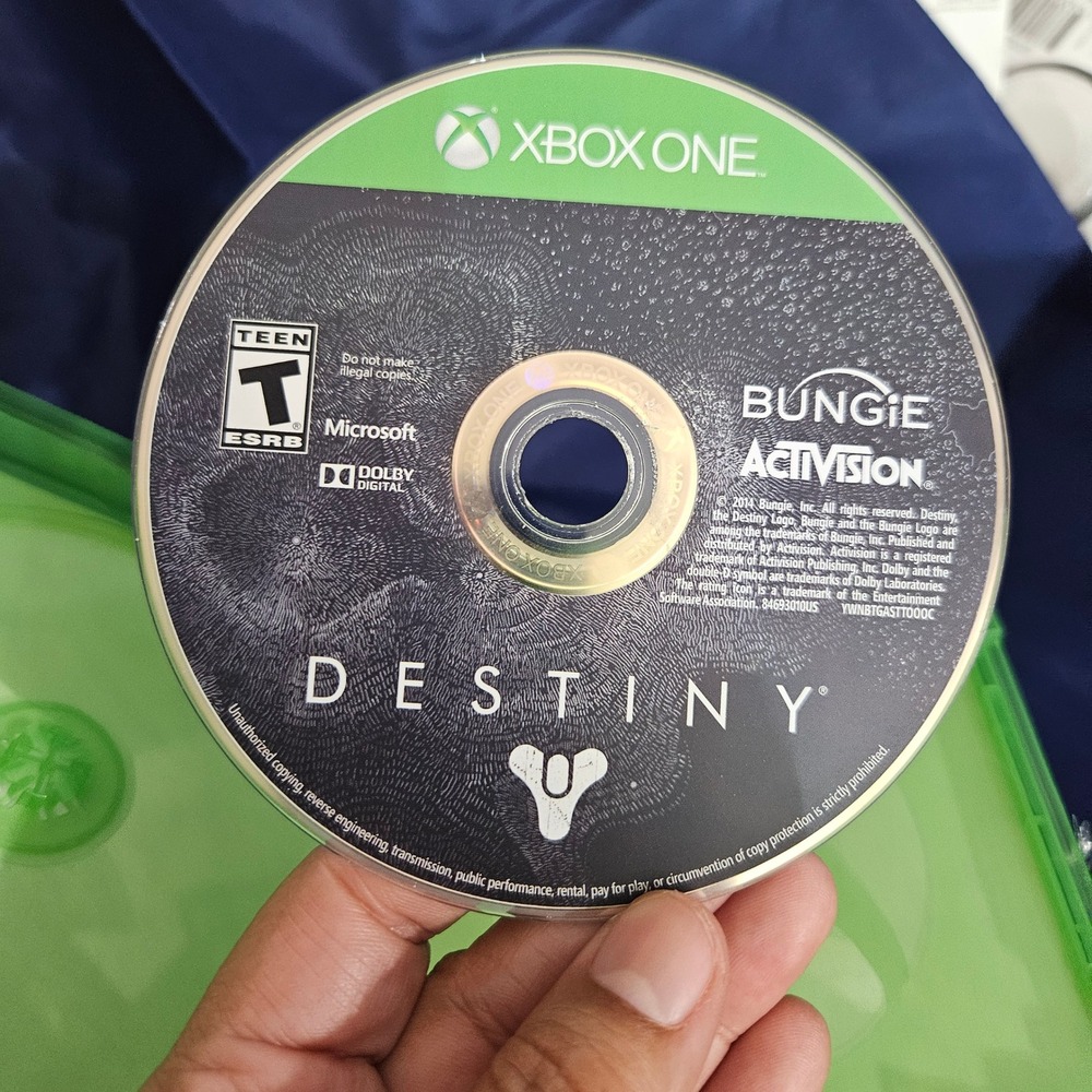 Destiny Xbox One‎ Game Disc Only Bungie Activision Teen Rated ESRB